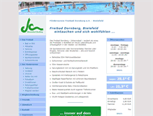 Tablet Screenshot of freibad-dornberg.de